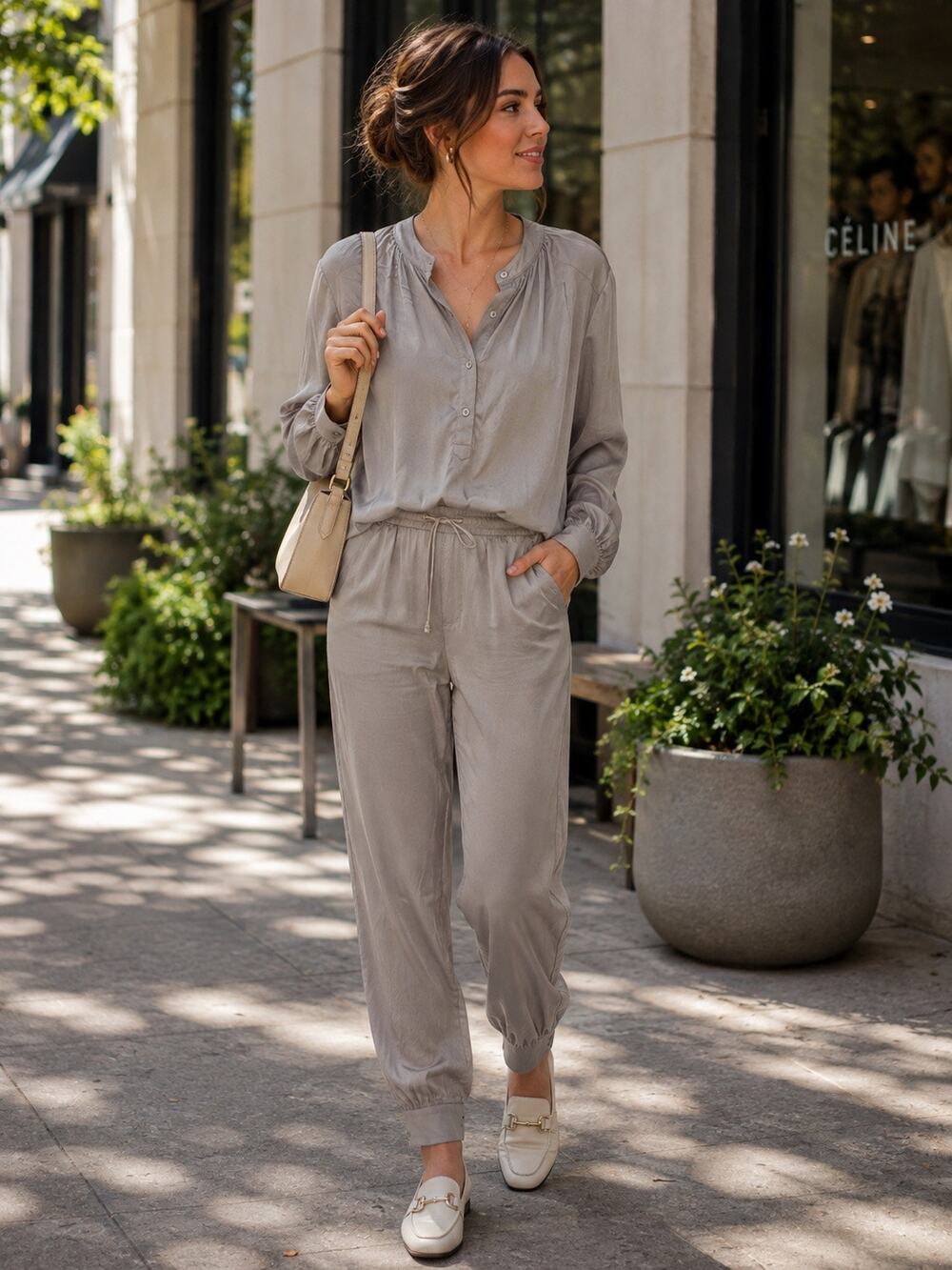 Neu Nomads | Cecilia Blouse & Allie Ankle Pants Set